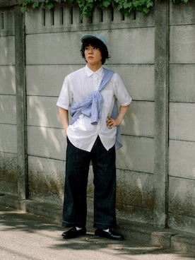 「デニムっていいよね」｜「アイテム（その他）」を使った、Naotoさん（メンズ・165cm）の夏コーディネート