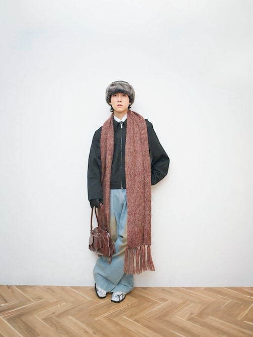 Square toe leather boots/スクエアトゥレザーブーツ（ブーツ