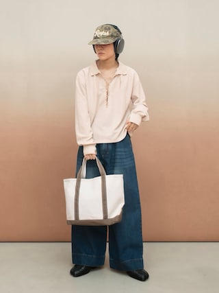 「TOUT VERT(トゥヴェール)のトゥヴェール スムースバリアリップ(リップクリーム)」を使った、Naotoさん(メンズ・165cm)の秋コーディネート
