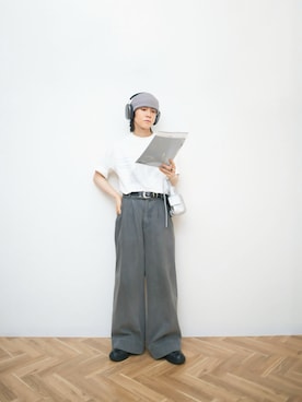 「乱痴気（ランチキ）のアイテム」を使った、Naotoさん（メンズ・165cm）の夏コーディネート