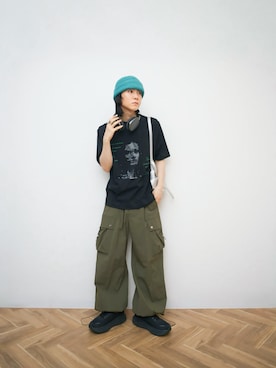 「FUNALIVE（ファンアライブ）のアイテム」を使った、Naotoさん（メンズ・165cm）の春コーディネート