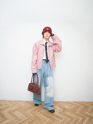 「soerte(ソエルテ)の2WAY DEFORMATION DRIZZLER JACKET/ディフォーメーションドリズラージャケット(ブルゾン)」を使った、Naotoさん(メンズ・165cm)の冬コーディネート