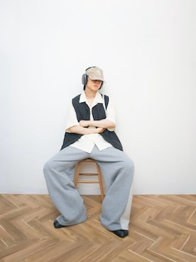 「アイテム（スキンケア）」を使った、Naotoさん（メンズ・165cm）の秋コーディネート