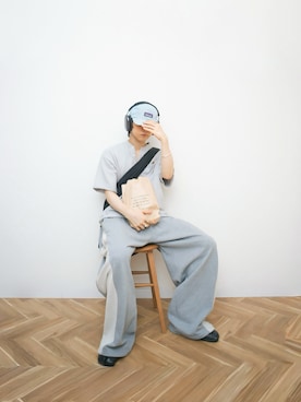 「アイテム（ルームウェア）」を使った、Naotoさん（メンズ・165cm）の秋コーディネート