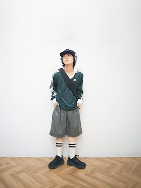 「アイテム（ビューティーグッズ）」を使った、Naotoさん（メンズ・165cm）の秋コーディネート