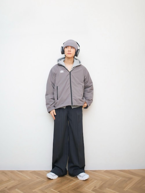 セール】【UMBRO x BELPER xM】24AW PADDED TRACK JACKET