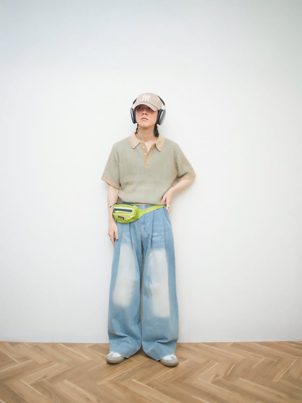 soerte（ソエルテ）の「Multi Color Jacquard Knit Polo / マルチ
