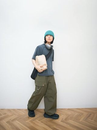 「coen（コーエン）の【お得な3足セット】クルー2ラインソックス（ソックス/靴下）」を使った、Naotoさん（メンズ・165cm）の夏コーディネート