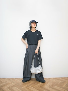 「OAKLEY（オークリー）のアイテム」を使った、Naotoさん（メンズ・165cm）の夏コーディネート