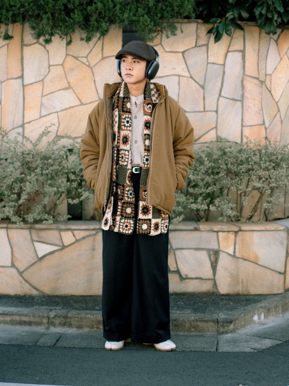 Story mfg ハンドメイド マフラー Story mfg ハンドメイドマフラー