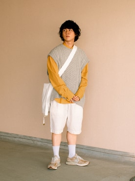 「MARNI（マルニ）のアイテム」を使った、Naotoさん（メンズ・165cm）の春コーディネート