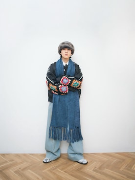 「DISCOVERED（ディスカバード）のアイテム」を使った、Naotoさん（メンズ・165cm）の冬コーディネート