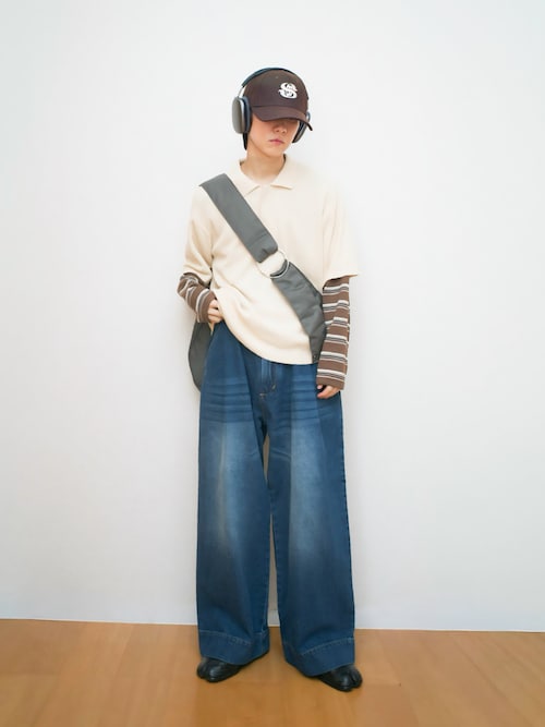 「Fun & Daily(ファンアンドデイリー)のF&D : タビリブロングソックス(ソックス/靴下)」を使った、Naotoさん(メンズ・165cm)の秋コーディネート