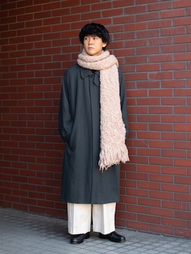「URU（ウル）のアイテム」を使った、Naotoさん（メンズ・165cm）の秋コーディネート