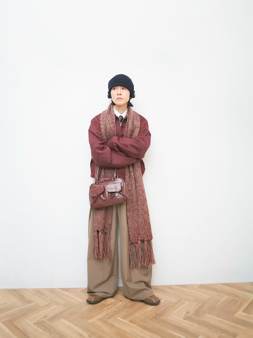 Refined Sheep leather Tie / シープレザーネクタイ【本革】（ネクタイ