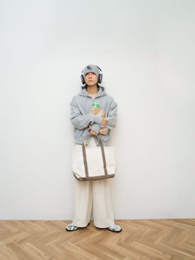 「VT（ブイティー）のアイテム」を使った、Naotoさん（メンズ・165cm）の冬コーディネート