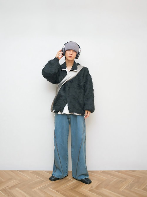 トップス soerte SUPER VOLUME SHAGGY KNIT CARDIGAN soerte（ソエルテ）の「SUPER VOLUME SHAGGY KNIT CARDIGAN