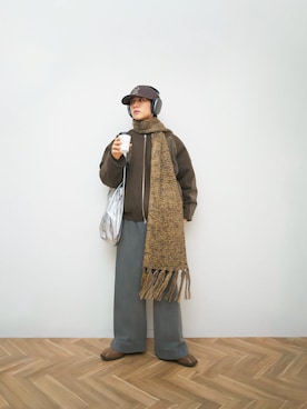 「アイテム（インテリア）」を使った、Naotoさん（メンズ・165cm）の冬コーディネート