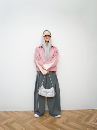 「soerte（ソエルテ）の2WAY DEFORMATION DRIZZLER JACKET/ディフォーメーションドリズラージャケット（ブルゾン）」を使った、Naotoさん（メンズ・165cm）の春コーディネート