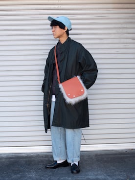「patagonia」｜「アイテム（モッズコート）」を使った、Naotoさん（メンズ・165cm）の秋コーディネート