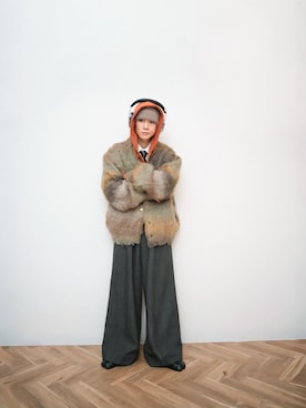 「アイテム（ヘッドフォン/イヤホン）」を使った、Naotoさん（メンズ・165cm）の秋コーディネート