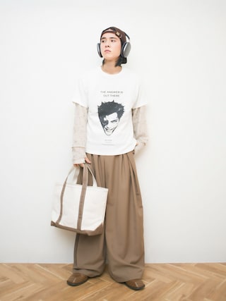 「UNITED TOKYO(ユナイテッドトウキョウ)の【24SS】SILVER925 ストーンリング MIDDLE(リング)」を使った、Naotoさん(メンズ・165cm)の夏コーディネート