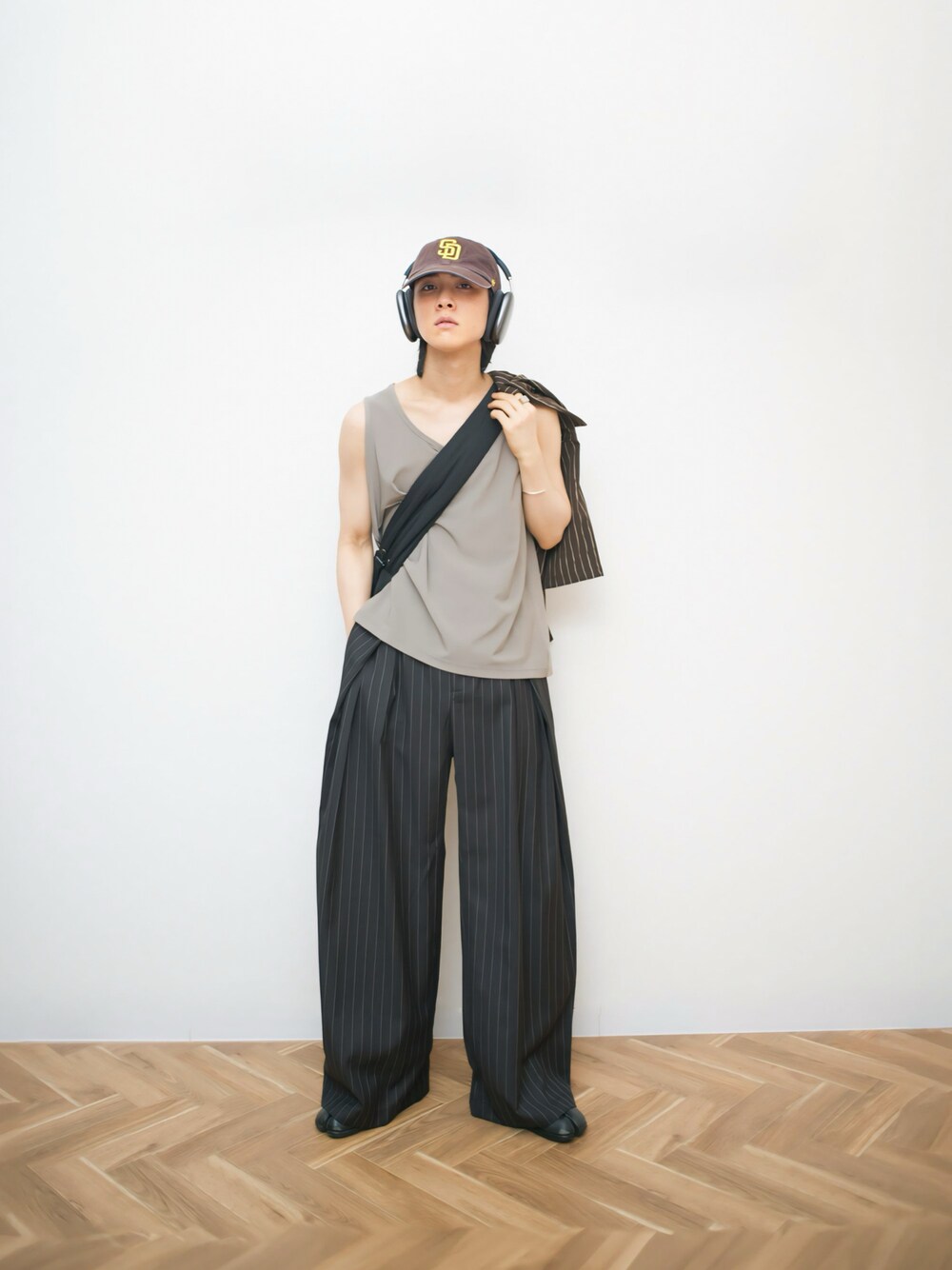 soerte スラックス 3TUCK WIDE BALLOON TROUSERS / 3タック