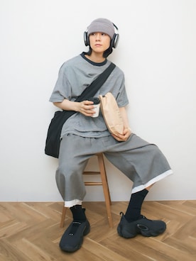 「アイテム（インテリア）」を使った、Naotoさん（メンズ・165cm）の夏コーディネート