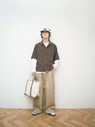 「VT(ブイティー)のVT PDRN+ リードルSミスト (80ml)(化粧水)」を使った、Naotoさん(メンズ・165cm)の夏コーディネート