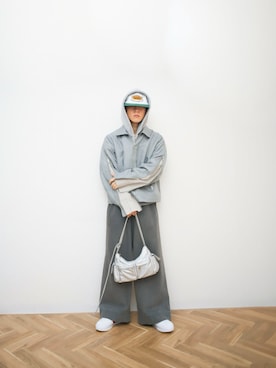 「アイテム（ペン類）」を使った、Naotoさん（メンズ・165cm）の秋コーディネート
