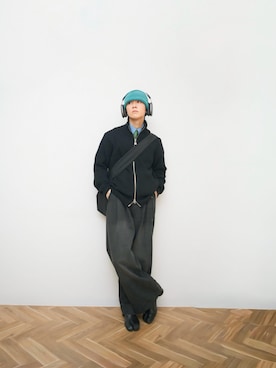 「アイテム（雑貨/ホビー）」を使った、Naotoさん（メンズ・165cm）の秋コーディネート