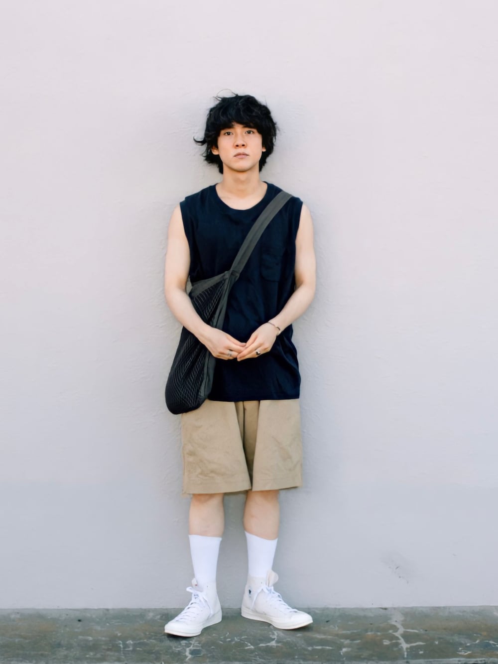 ＜COMOLI＞ COTTON RIB TANKTOP/タンクトップ Comoli Ribbed Tank Top White – Neighbour