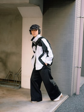 「Supreme （シュプリーム）のアイテム」を使った、Naotoさん（メンズ・165cm）の春コーディネート