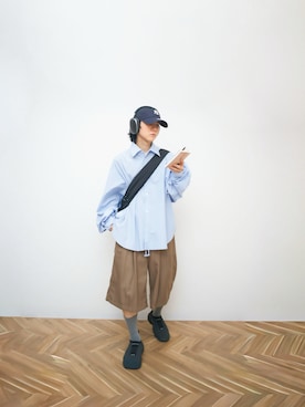 「アイテム（手帳/メモ帳）」を使った、Naotoさん（メンズ・165cm）の秋コーディネート