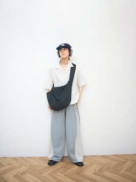 「アイテム（ビューティーグッズ）」を使った、Naotoさん（メンズ・165cm）の夏コーディネート