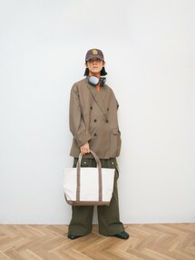 熊谷一平|VENCEEXCHANGEのモッズコートを使った参考コーディネート