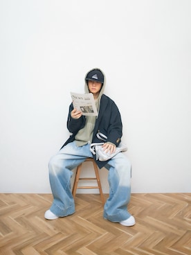 「アイテム（テーラードジャケット）」を使った、Naotoさん（メンズ・165cm）の秋コーディネート