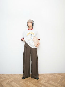 「アイテム（ラッピングキット）」を使った、Naotoさん（メンズ・165cm）の夏コーディネート