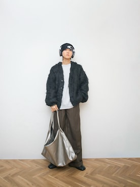 「アイテム（スキンケア）」を使った、Naotoさん（メンズ・165cm）の秋コーディネート