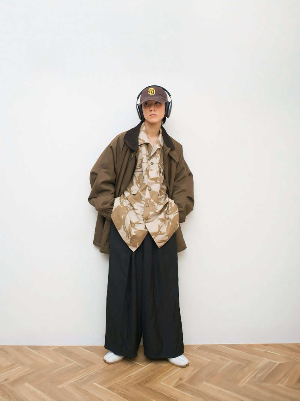 WEB限定】＜kinoko.さん×GLR or＞ガンクラブチェック柄 ファイヤーマン