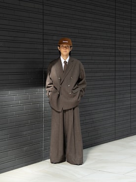 「アイテム（日焼け止め/UVケア）」を使った、Naotoさん（メンズ・165cm）の秋コーディネート