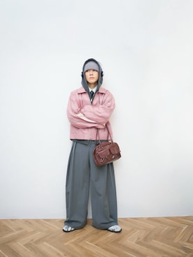 「アイテム（PC・スマホグッズ/家電）」を使った、Naotoさん（メンズ・165cm）の冬コーディネート