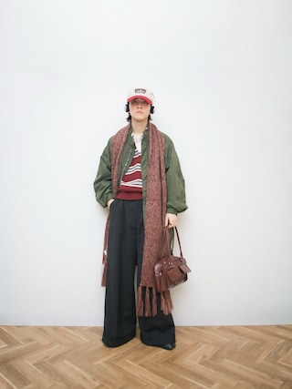 「TOM WOOD（トムウッド）の【TOMWOOD(トムウッド)】Cushion Polished シルバーリング 指輪（リング）」を使った、Naotoさん（メンズ・165cm）の冬コーディネート