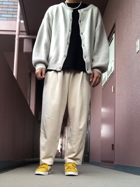 「MONKEY TIME（モンキータイム）のアイテム（アクセサリー）」を使った、じゃわ    【相互】 さん（メンズ・182cm）の春コーディネート