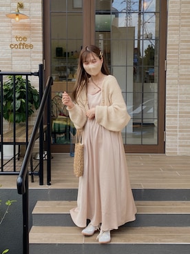 「ehka sopo（エヘカソポ）のアイテム」を使った、高芦あかりさん（レディース・152cm）の夏コーディネート