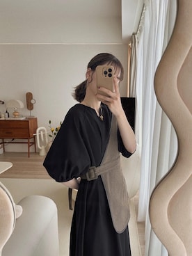 高芦あかりさん（レディース・152cm）の春コーディネート