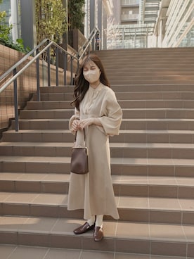 高芦あかりさん(レディース・152cm)の冬コーディネート