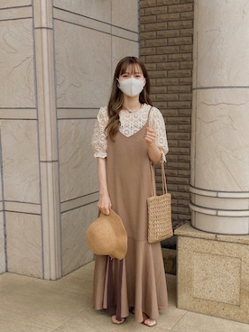 高芦あかりさん（レディース・152cm）の夏コーディネート