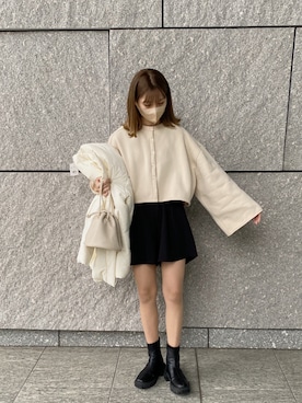 高芦あかりさん（レディース・152cm）の秋コーディネート