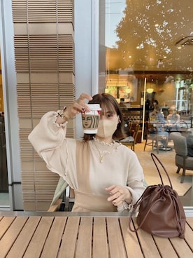 高芦あかりさん（レディース・152cm）の秋コーディネート